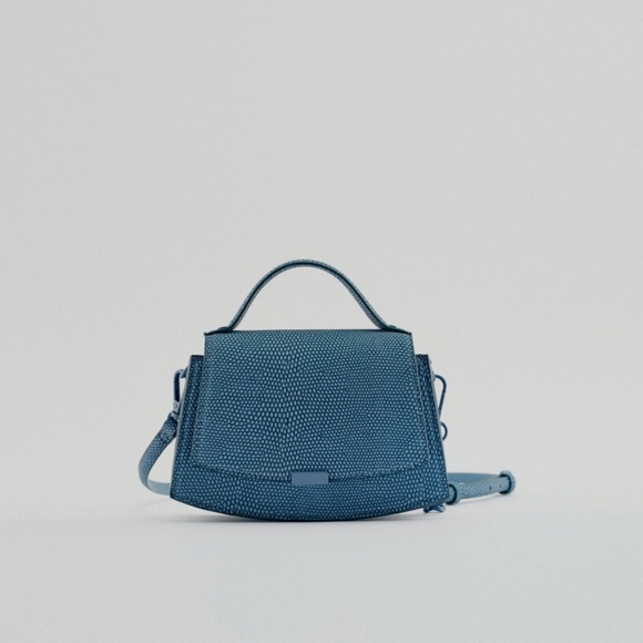 Zara Embossed Mini Crossbody - Picture 2 of 11